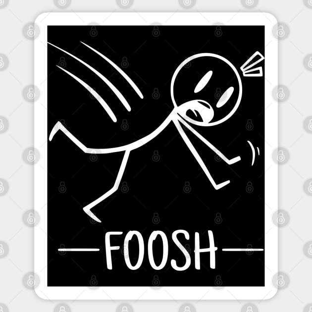 FOOSH Fall On Out Stretched Hand Sticker by Luxinda